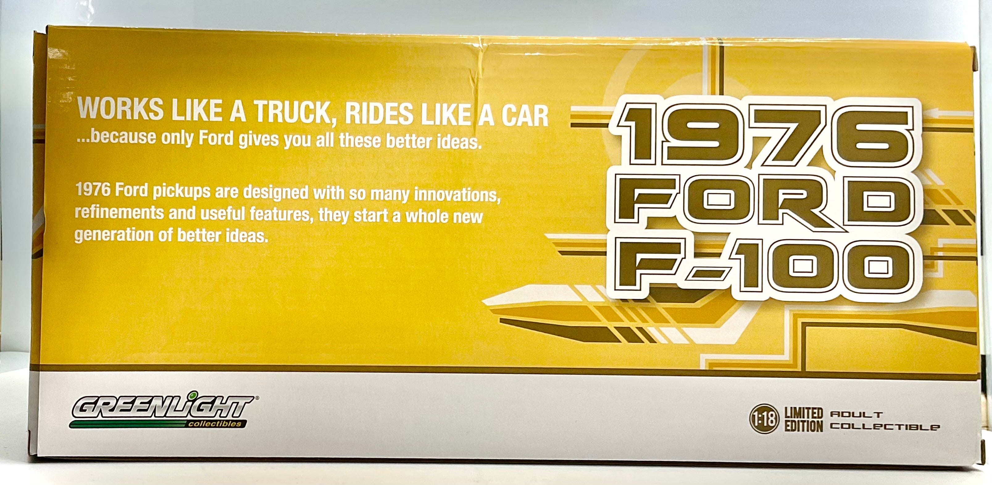 FORD F-100 del 1976 , GREENLIGHT scala 1/18