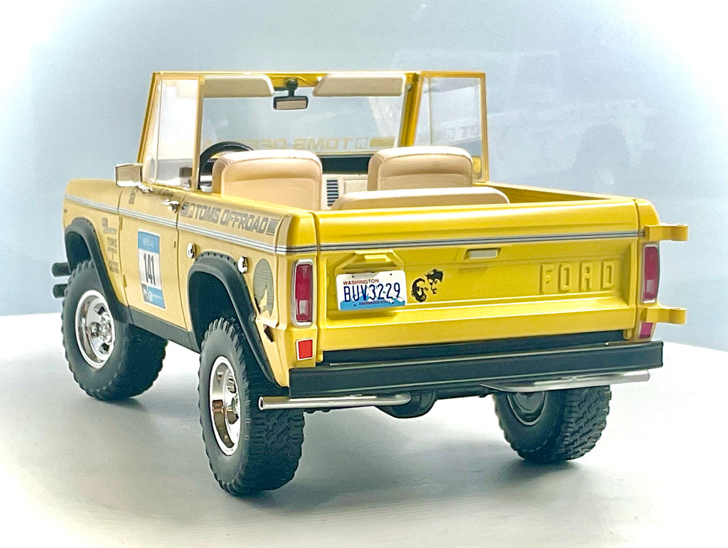 FORD BRONCO del 1969 , GREENLIGHT scala 1/18