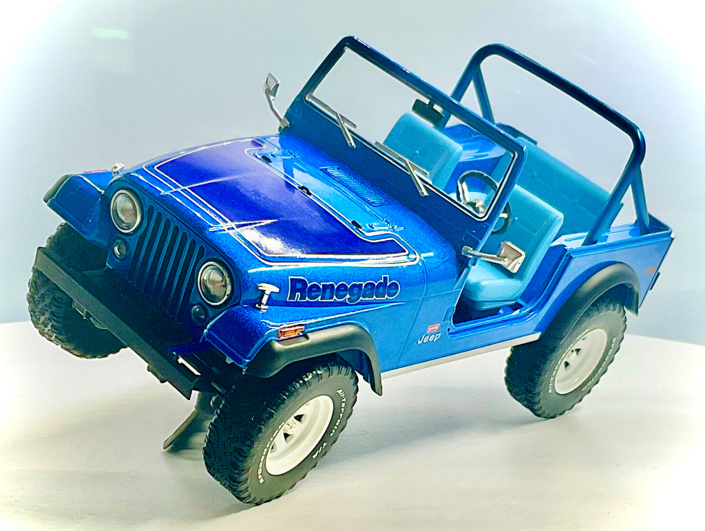 JEEP CJ-7 RENEGADE del 1979 , GREENLIGHT scala 1/18