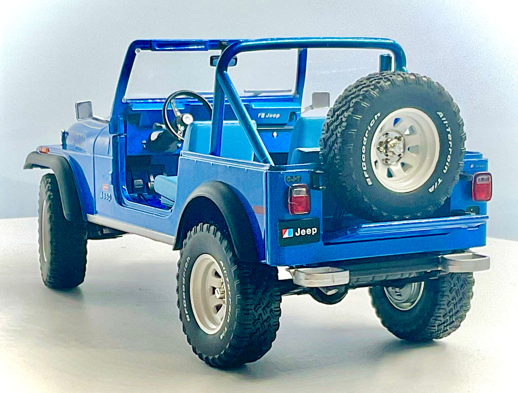 JEEP CJ-7 RENEGADE del 1979 , GREENLIGHT scala 1/18
