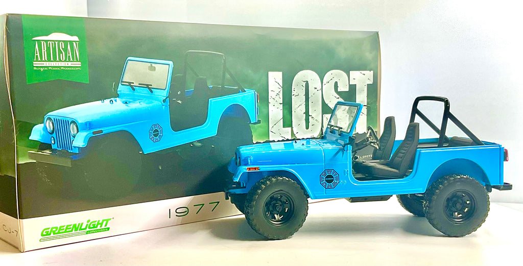 JEEP CJ-7 del 1977 , GREENLIGHT scala 1/18