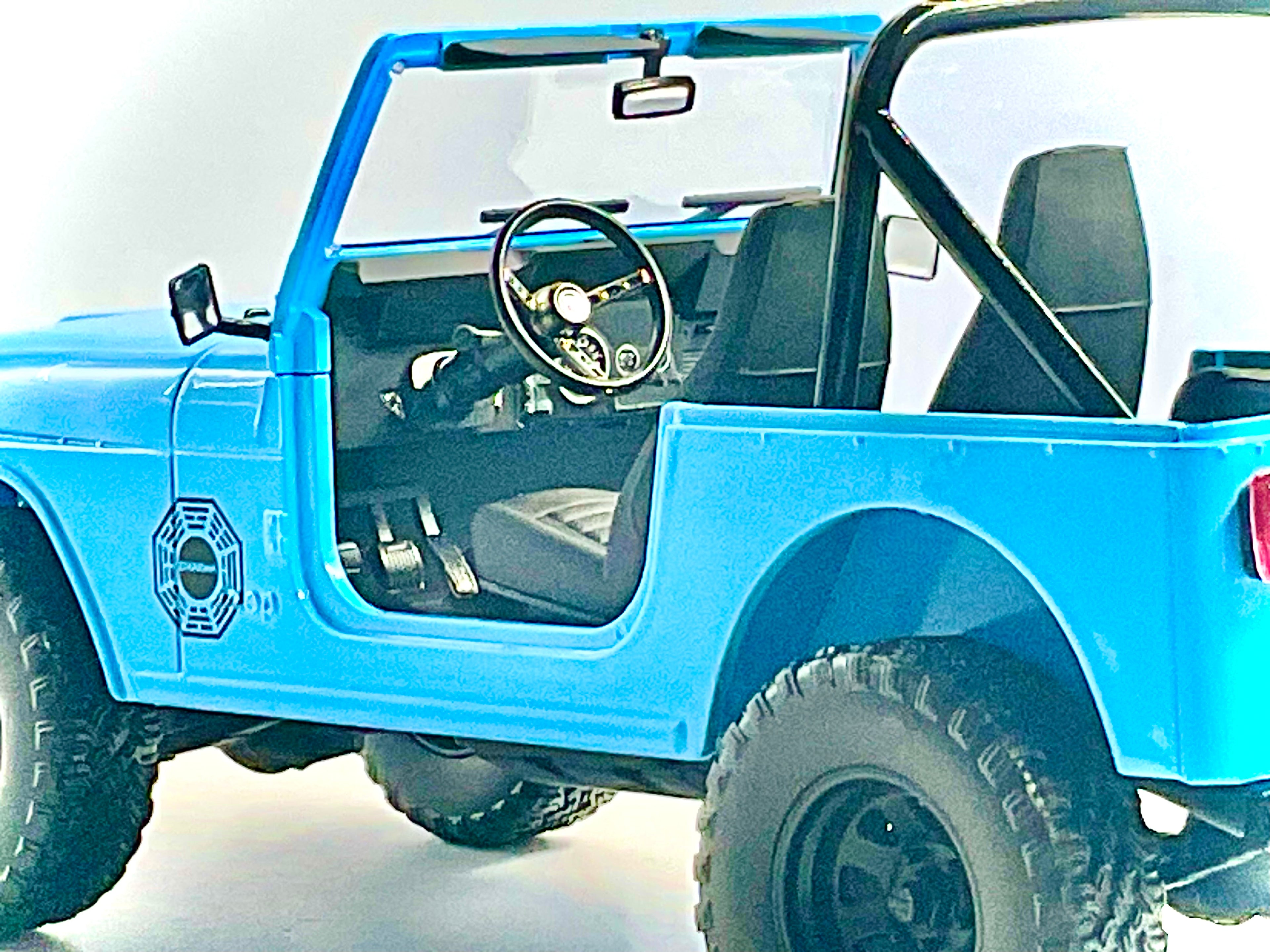 JEEP CJ-7 del 1977 , GREENLIGHT scala 1/18