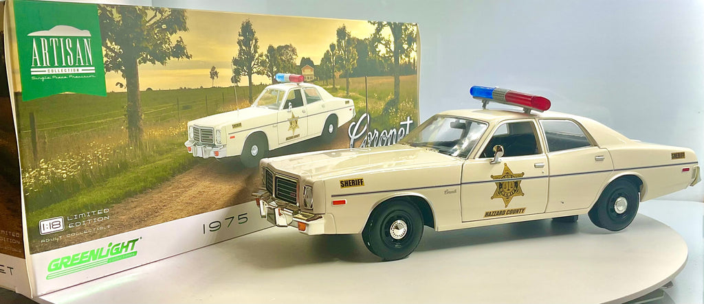 PLYMOUTH CORONET del 1975 , GREENLIGHT scala 1/18