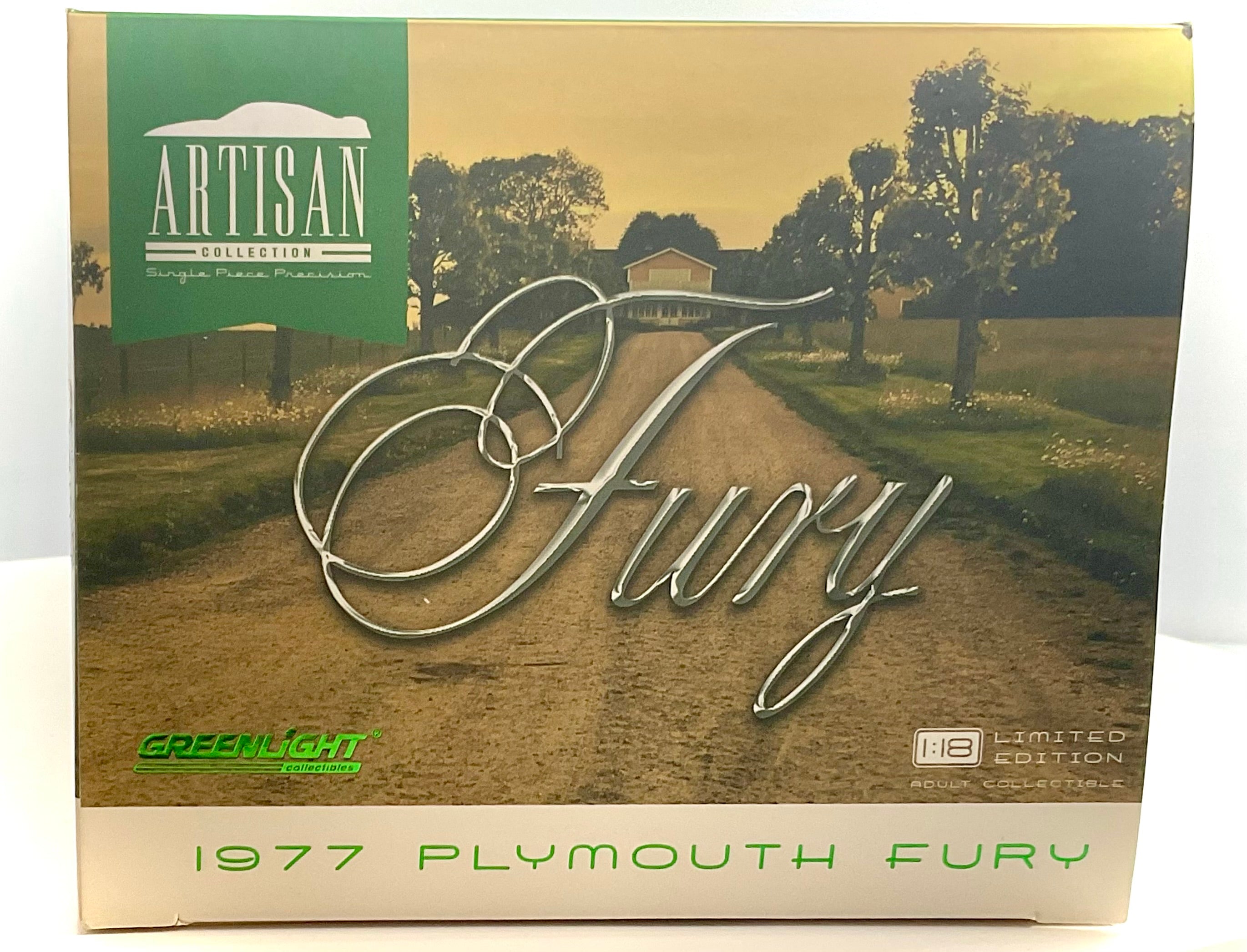 PLYMOUTH FURY del 1977 , GREENLIGHT scala 1/18