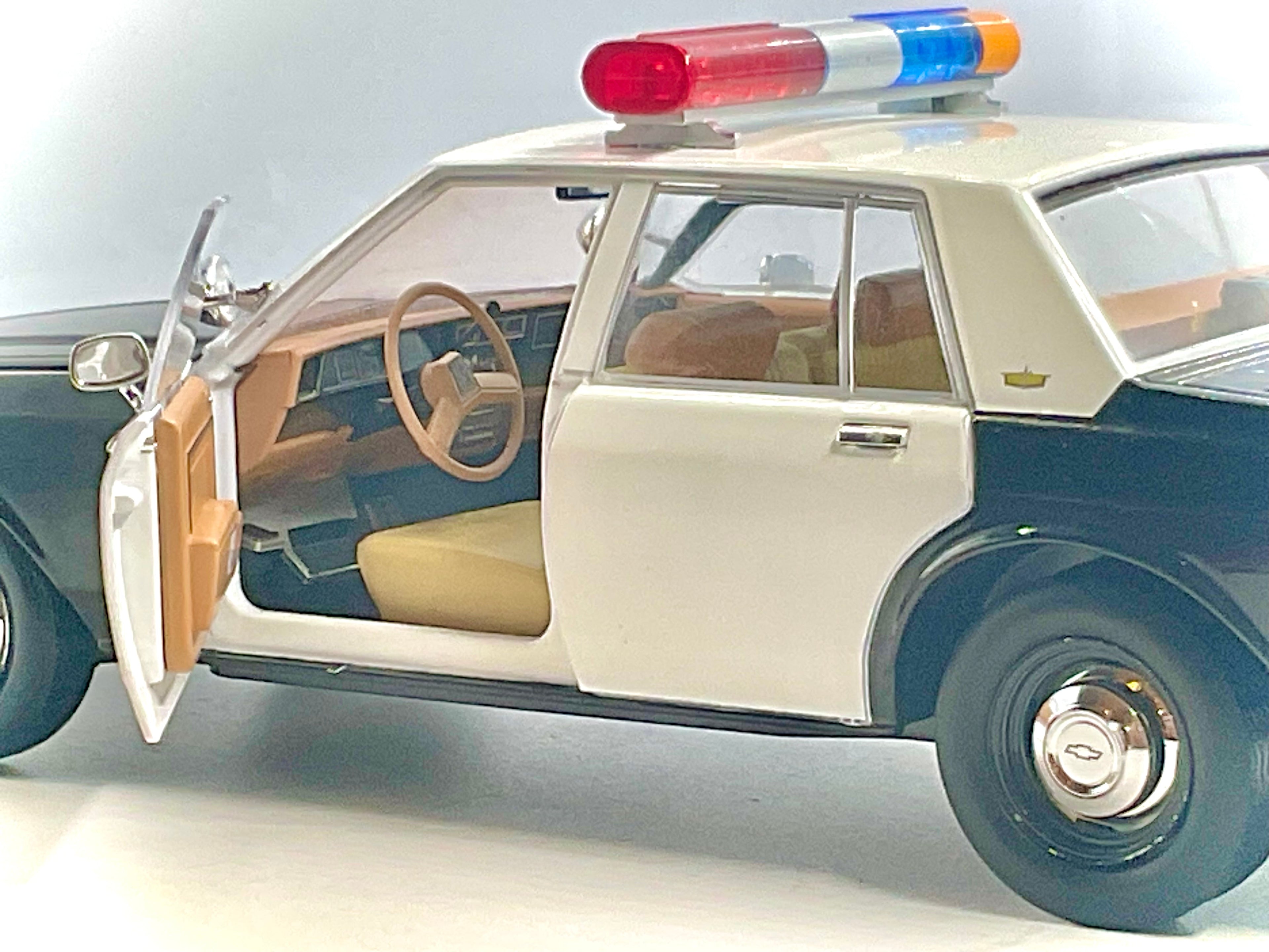 CHEVROLET CAPRICE METROPOLITAN POLICE del 1987 , GREENLIGHT scala 1/18