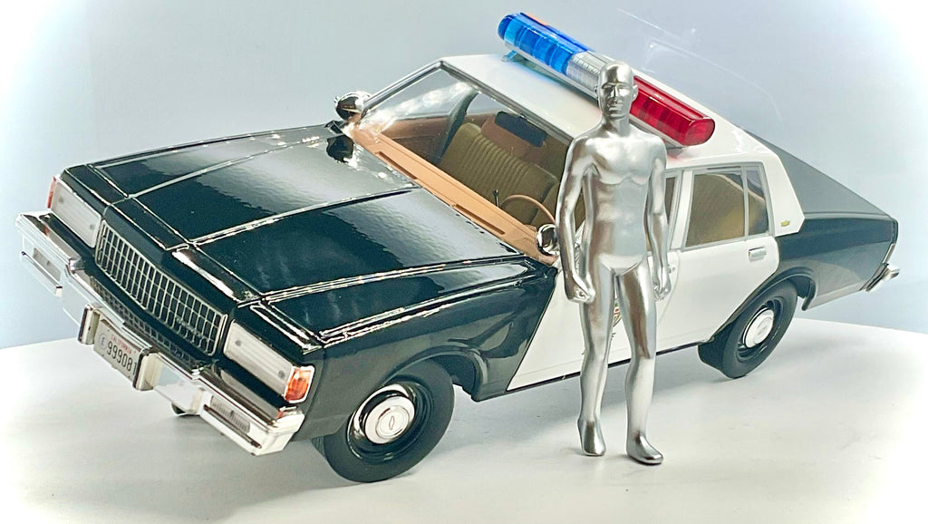 CHEVROLET CAPRICE METROPOLITAN POLICE del 1987 , GREENLIGHT scala 1/18
