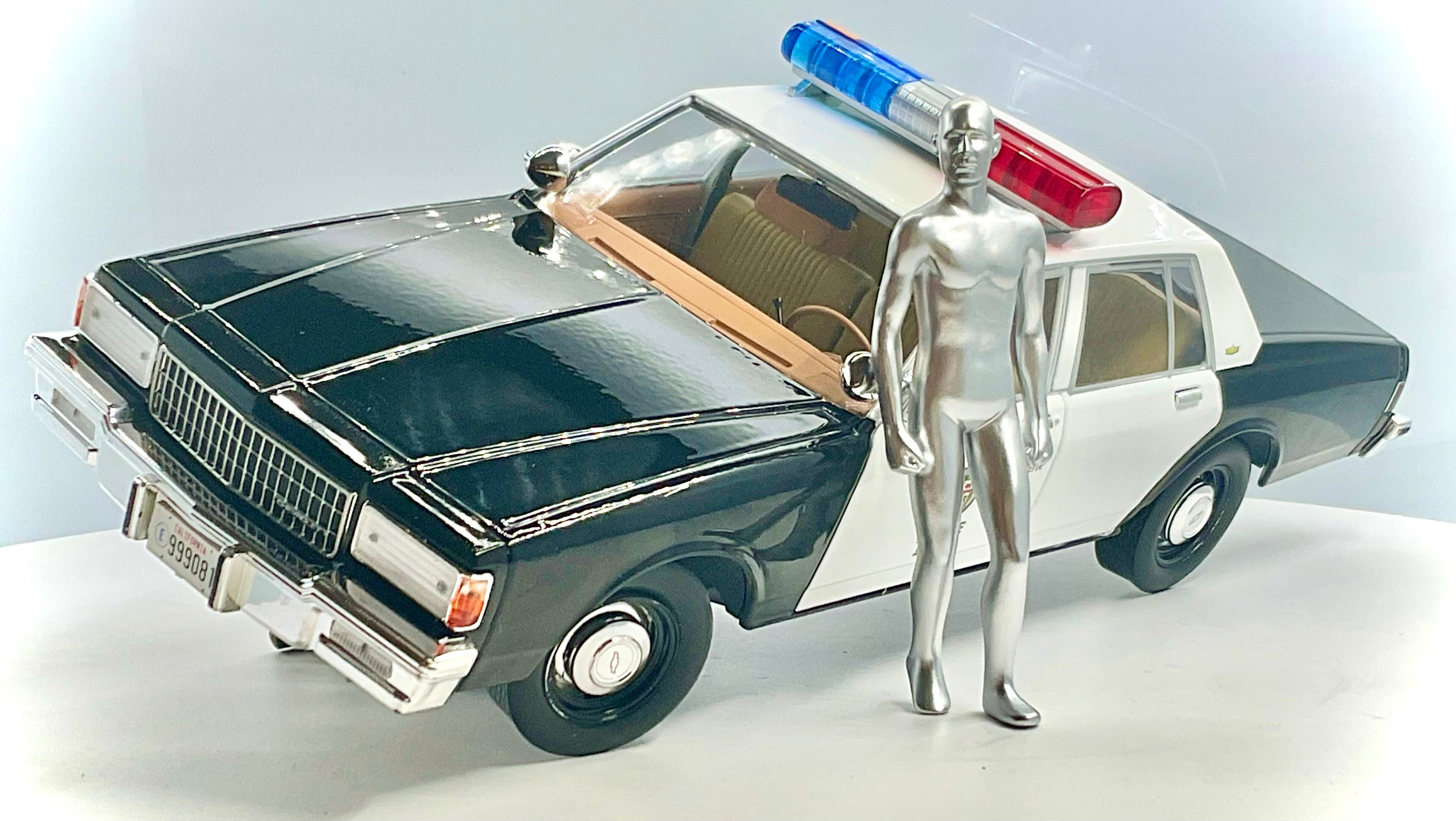 CHEVROLET CAPRICE METROPOLITAN POLICE del 1987 , GREENLIGHT scala 1/18