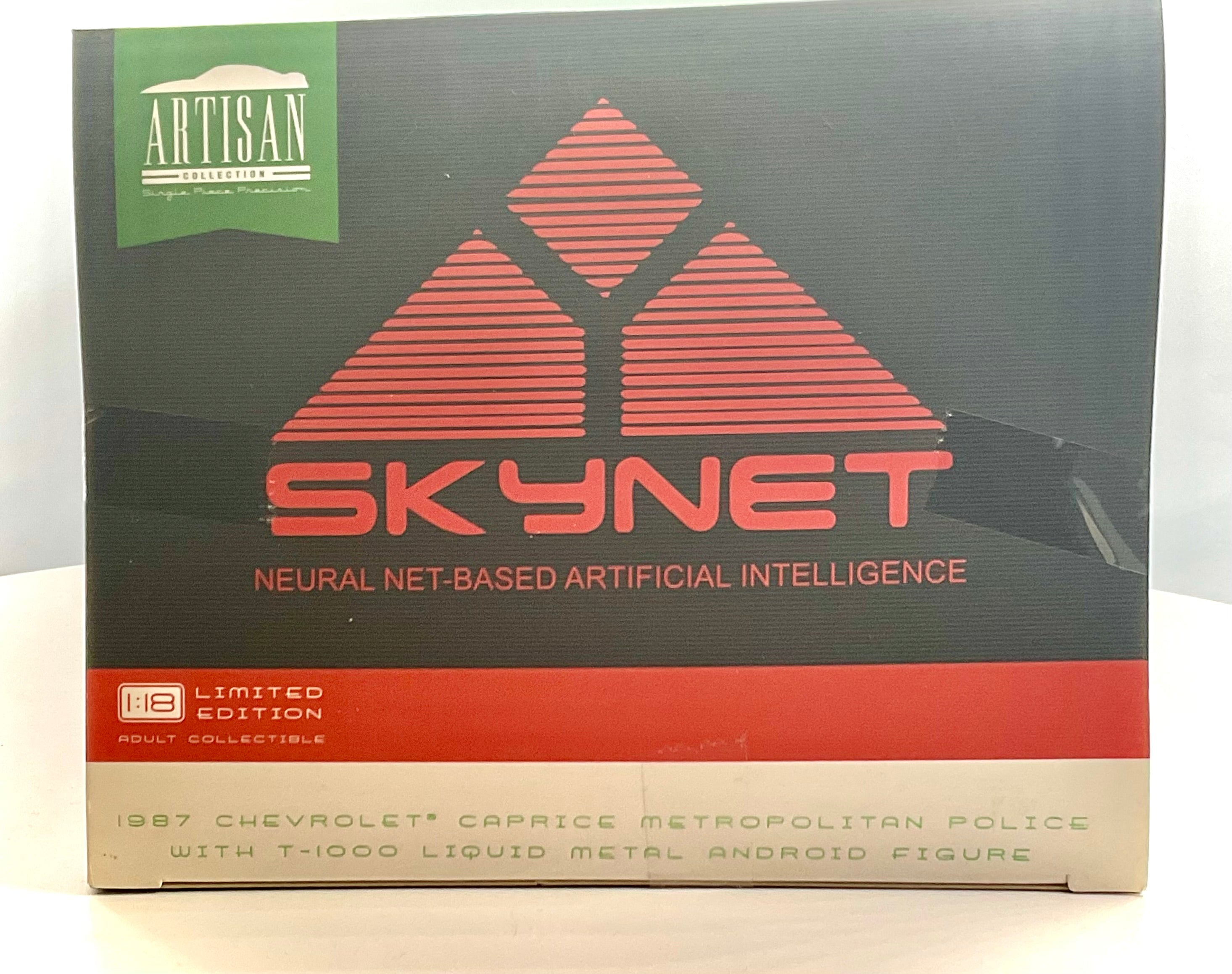 CHEVROLET CAPRICE METROPOLITAN POLICE del 1987 , GREENLIGHT scala 1/18