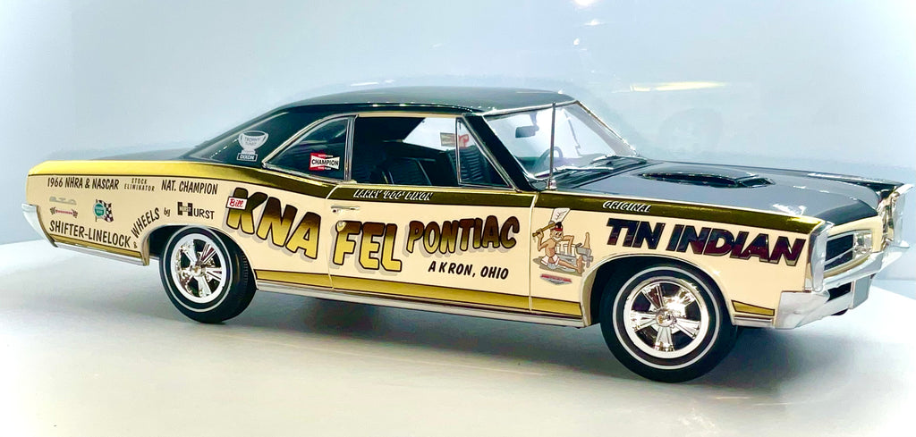 PONTIAC GTO del 1966 , HIGHWAY 61  GREENLIGHT scala 1/18