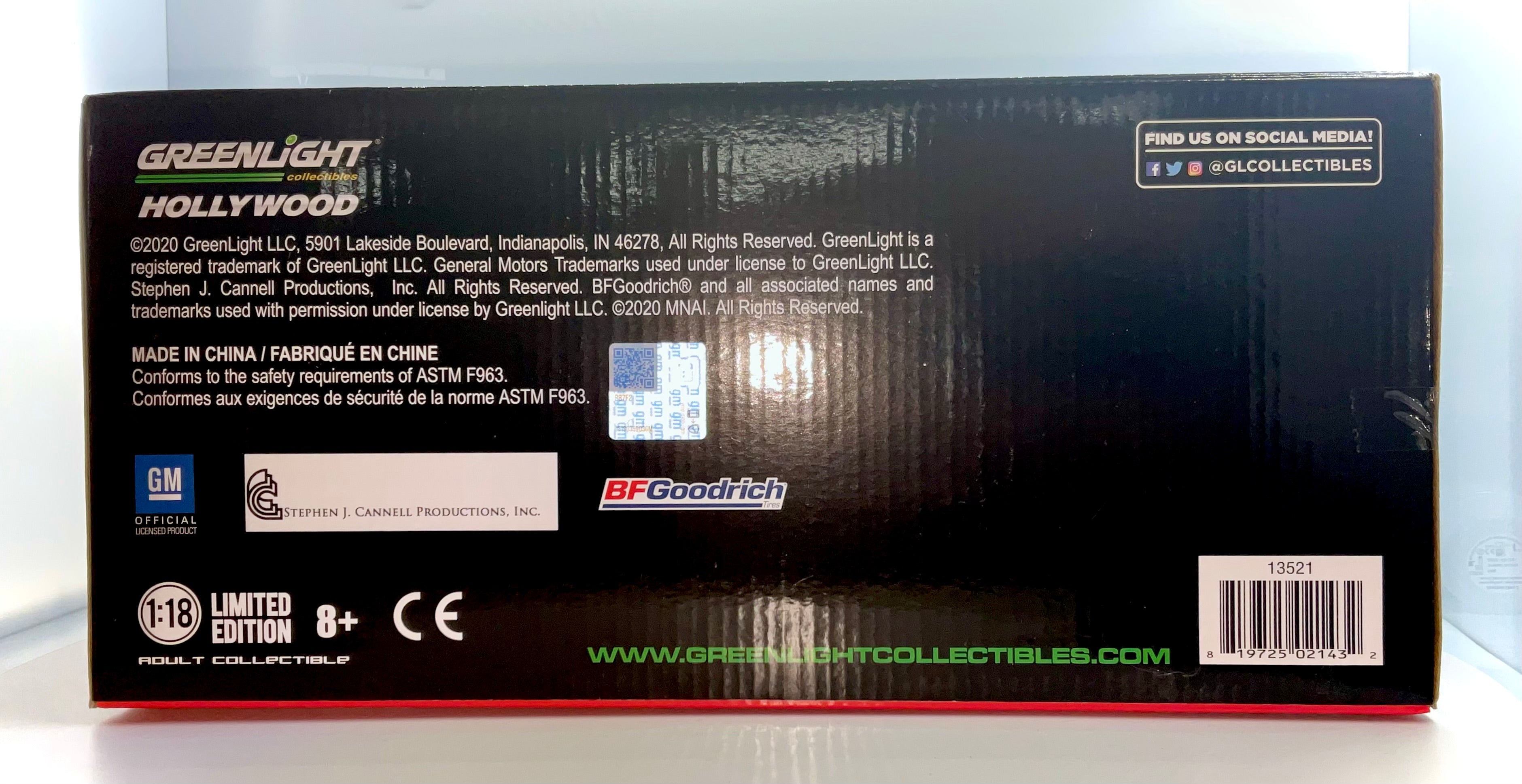 GMC VANDURA del 1983 , GREENLIGHT scala 1/18