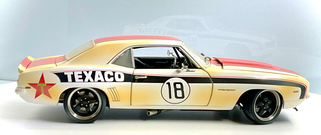 CHEVROLET TEXACO CAMARO  del 1969 , GMP GREENLIGHT scala 1/18