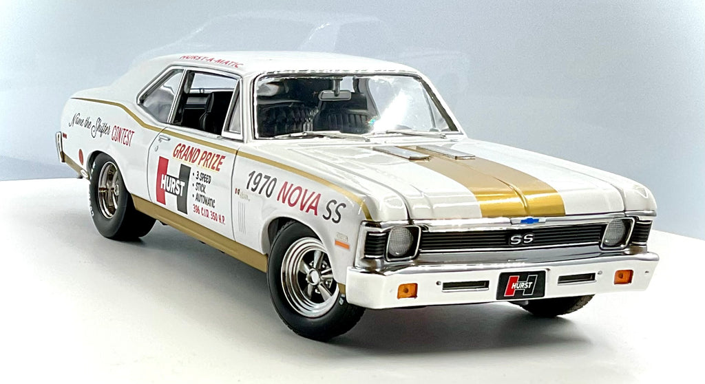 CHEVROLET NOVA SS HURST del 1970 , GMP GREENLIGHT  scala 1/18