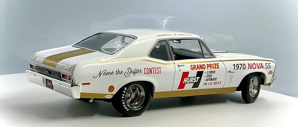 CHEVROLET NOVA SS HURST del 1970 , GMP GREENLIGHT  scala 1/18