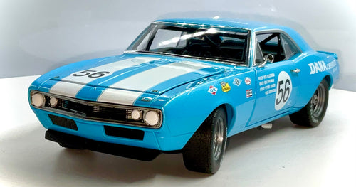 Chevrolet Camaro 1967 Dana scala 1:18 – GMP Greenlight- vista 3/4 anteriore