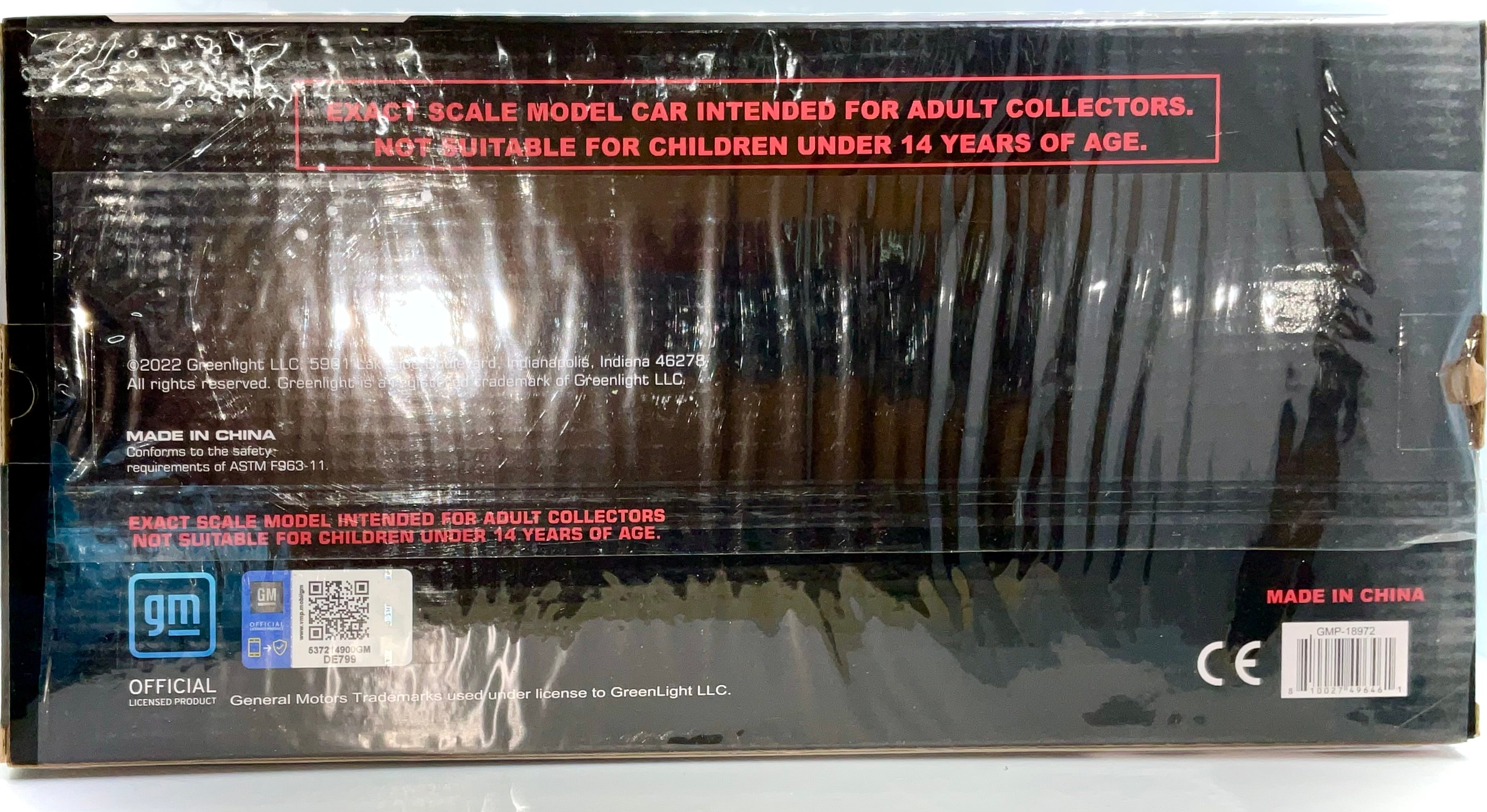 CHEVROLET CAMARO del 1967 , GMP GREENLIGHT  scala 1/18