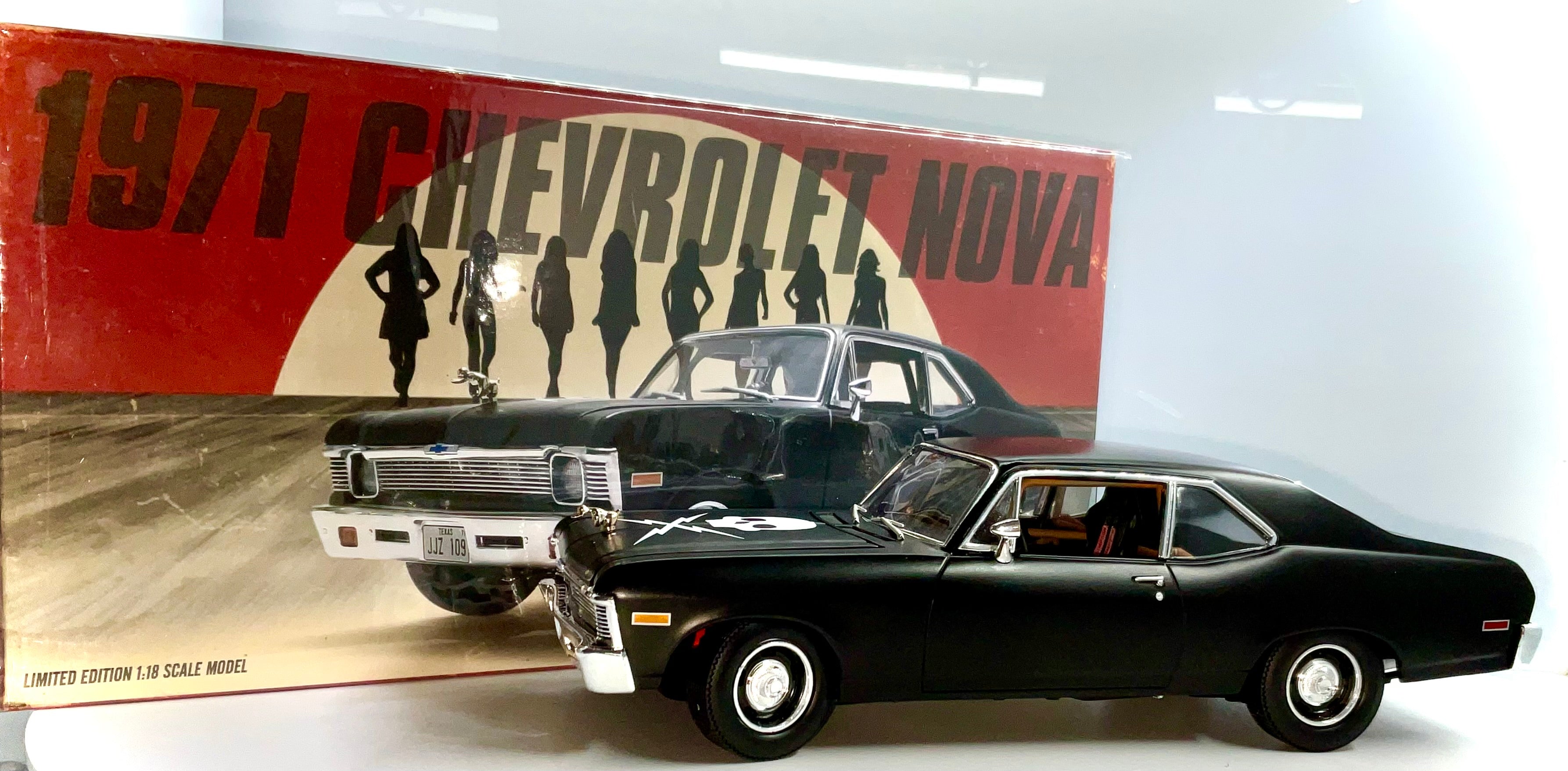CHEVROLET NOVA del 1971 , GMP GREENLIGHT  scala 1/18