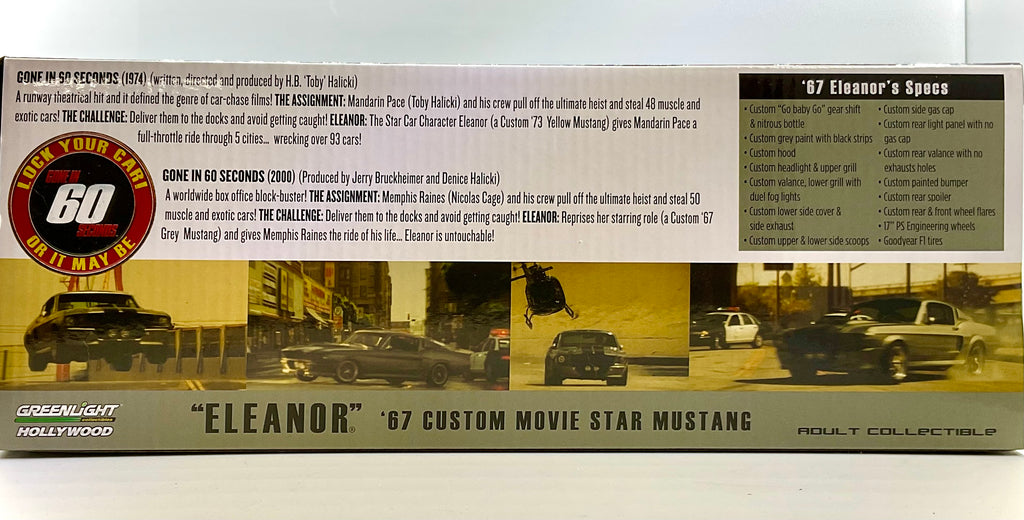 FORD MUSTANG del 1967 , GREENLIGHT scala 1/18