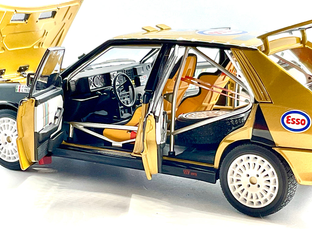 LANCIA DELTA HF4WD del 1987 , KYOSHO scala 1/18