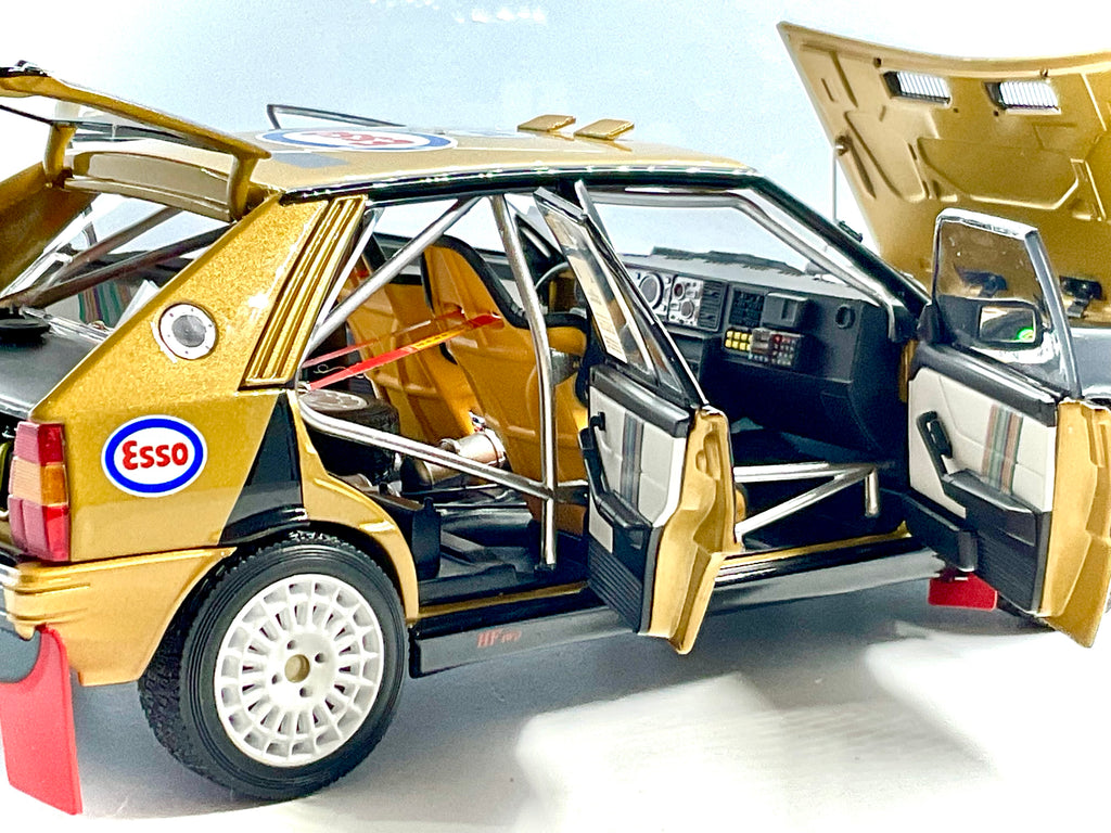 LANCIA DELTA HF4WD del 1987 , KYOSHO scala 1/18