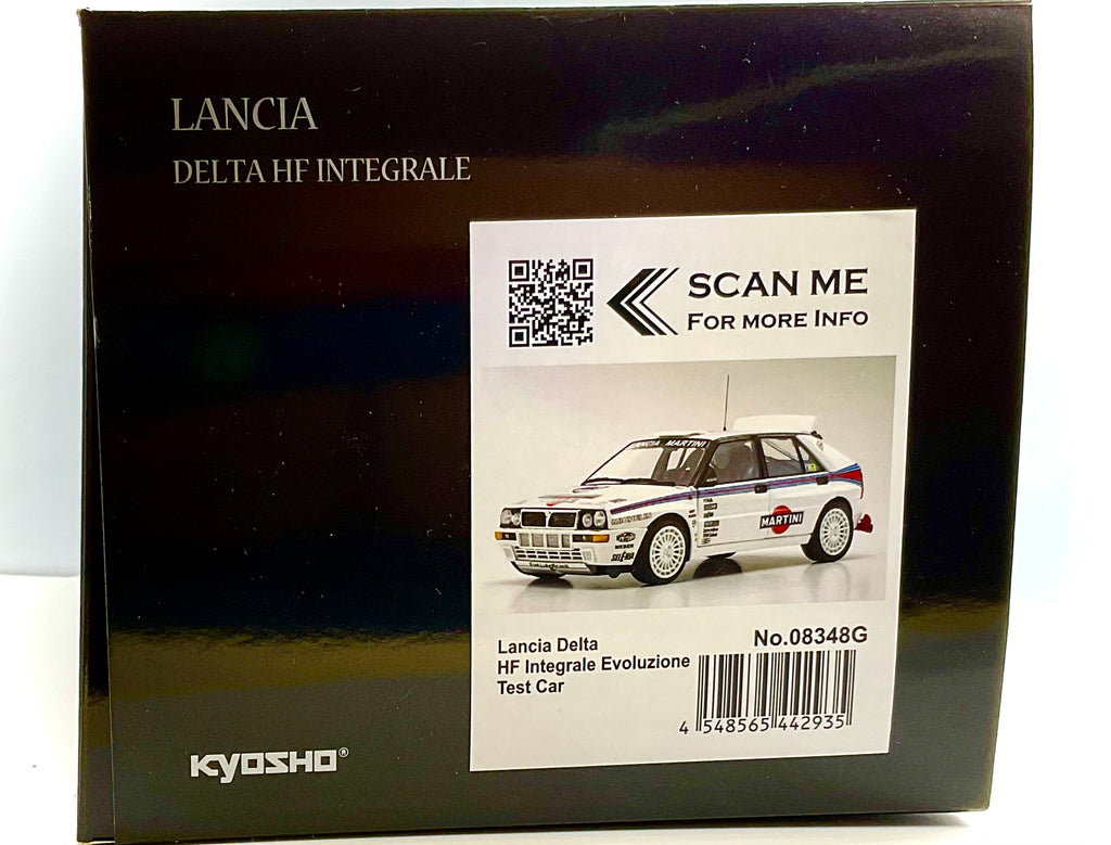 LANCIA DELTA HF INTEGRALE EVOLUZIONE , KYOSHO scala 1/18