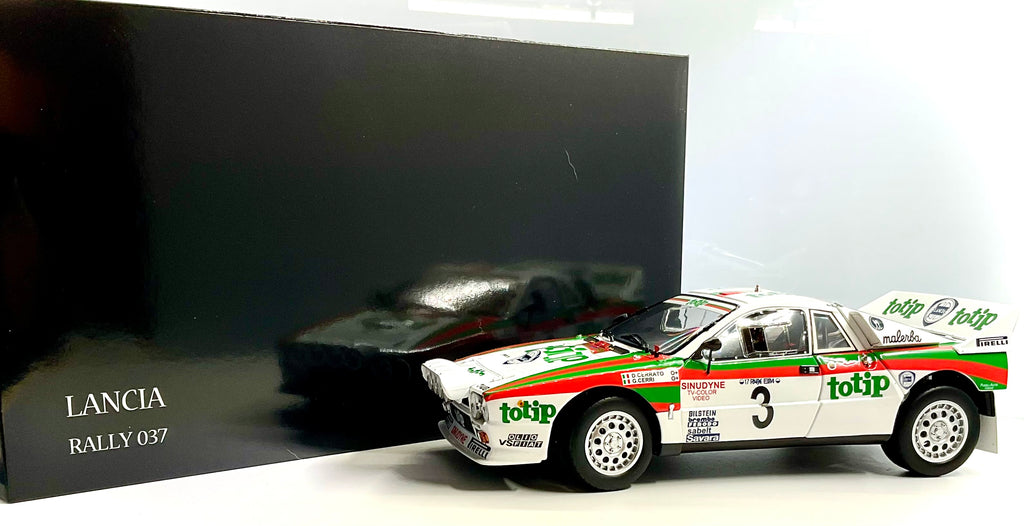 LANCIA RALLY 037  del 1985 , KYOSHO scala 1/18