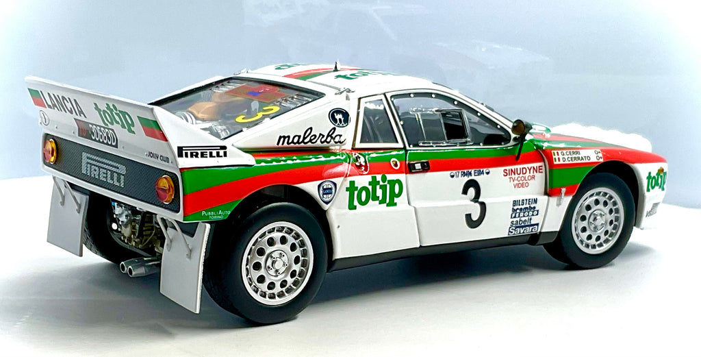 LANCIA RALLY 037  del 1985 , KYOSHO scala 1/18