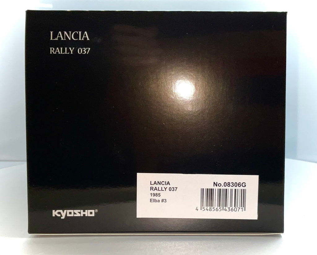 LANCIA RALLY 037  del 1985 , KYOSHO scala 1/18