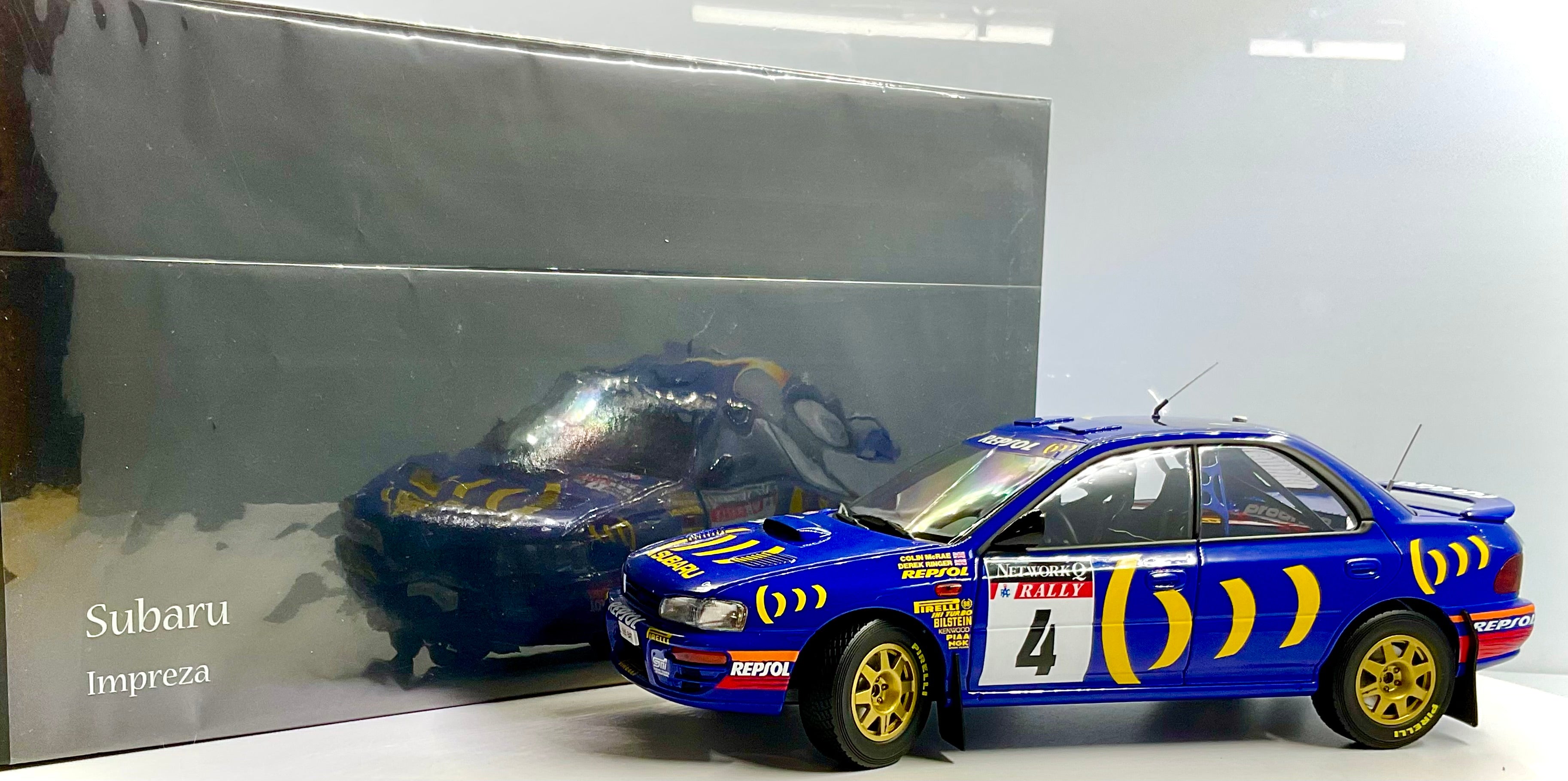SUBARU IMPREZA del 1994 , KYOSHO scala 1/18
