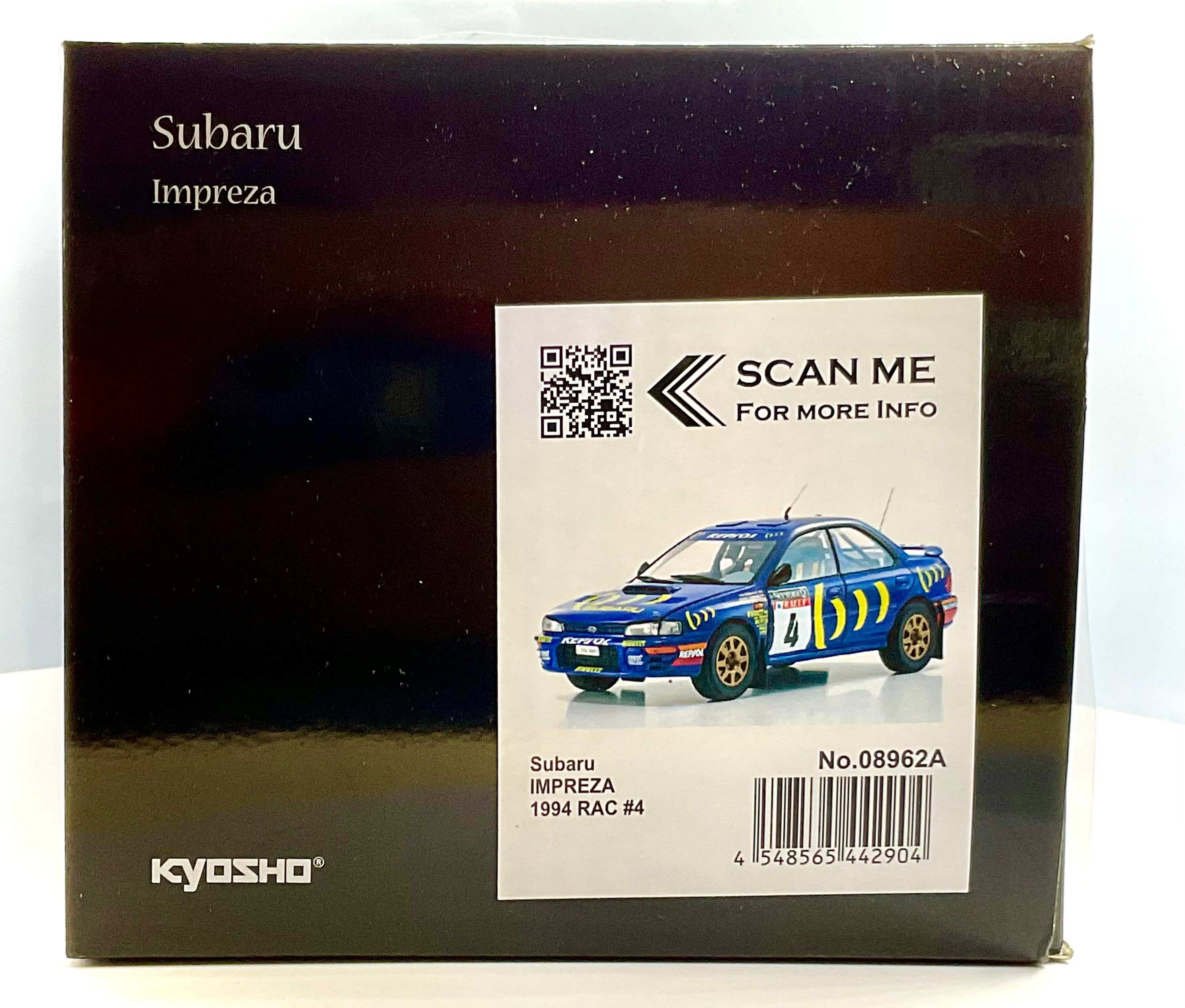 SUBARU IMPREZA del 1994 , KYOSHO scala 1/18