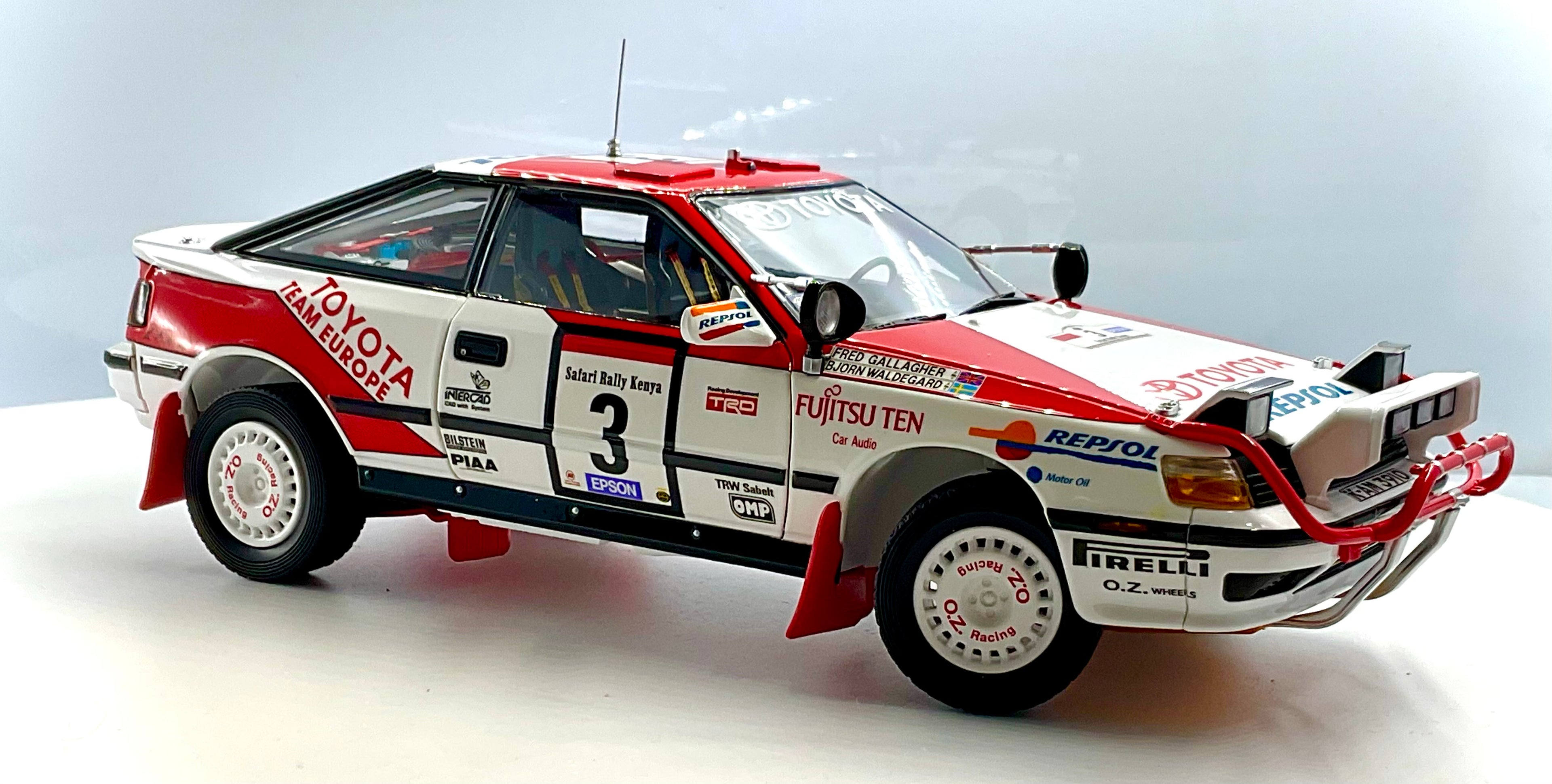 TOYOTA CELICA GT-FOUR del 1990 , KYOSHO scala 1/18