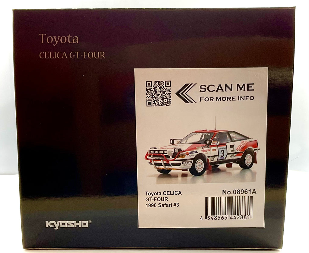 TOYOTA CELICA GT-FOUR del 1990 , KYOSHO scala 1/18
