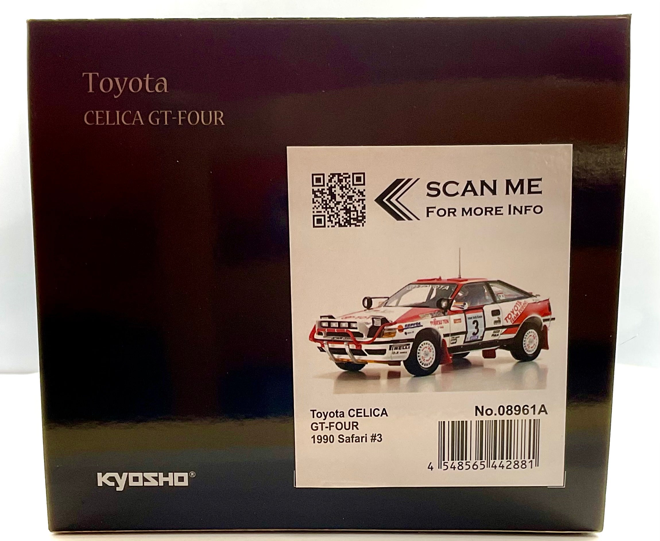 TOYOTA CELICA GT-FOUR del 1990 , KYOSHO scala 1/18