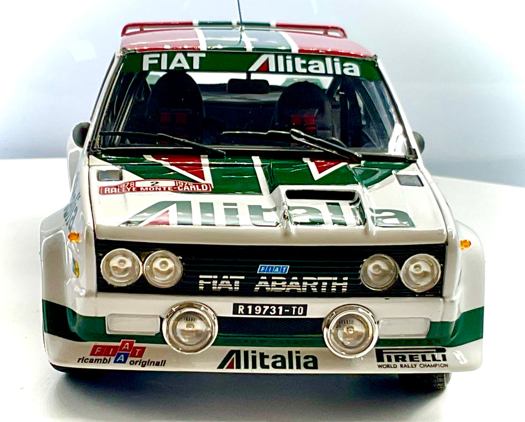 FIAT 131 ABARTH del 1976 , KYOSHO scala 1/18