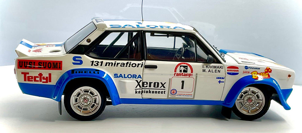 FIAT 131 ABART del 1980 , KYOSHO scala 1/18