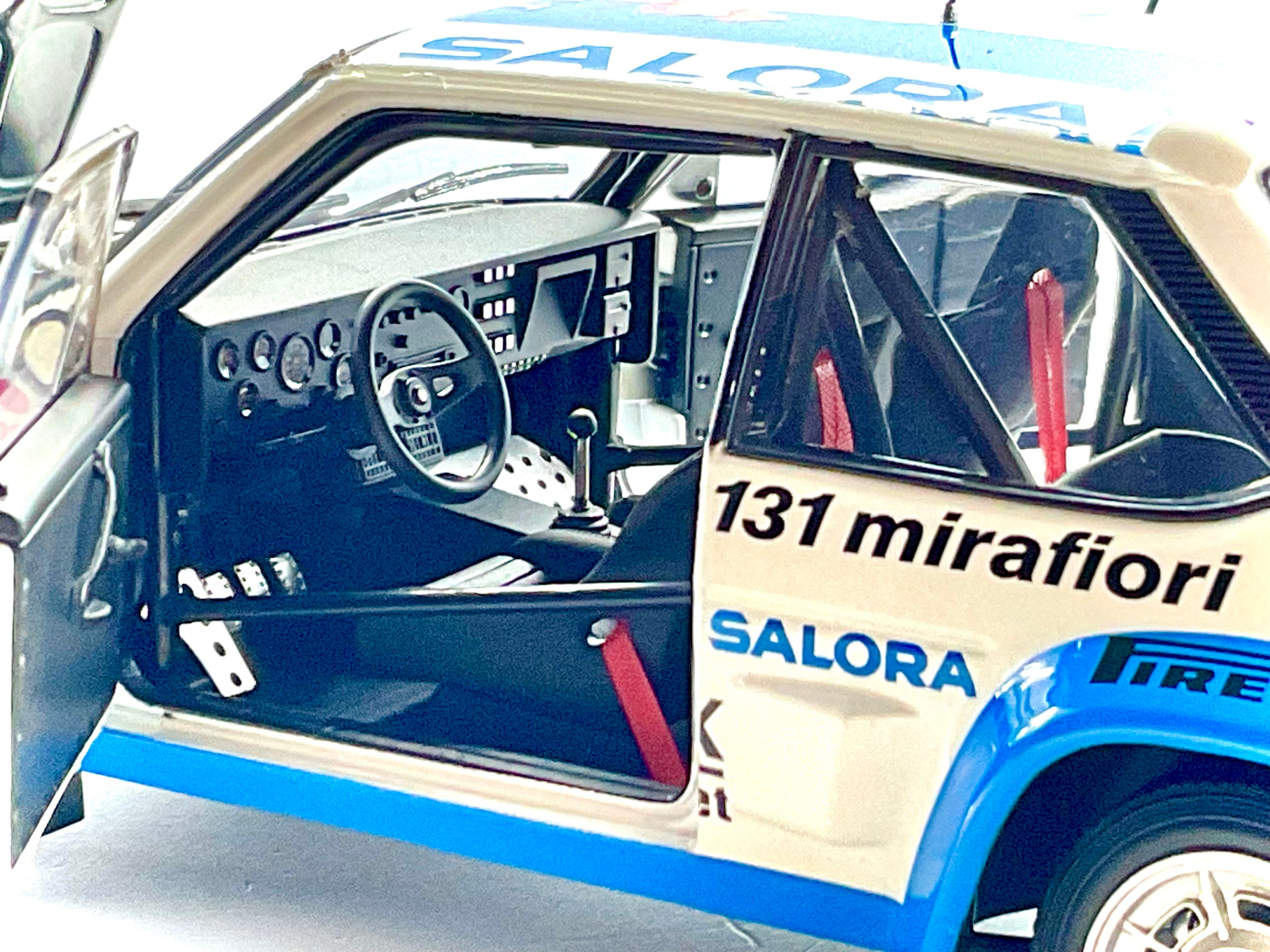 FIAT 131 ABART del 1980 , KYOSHO scala 1/18