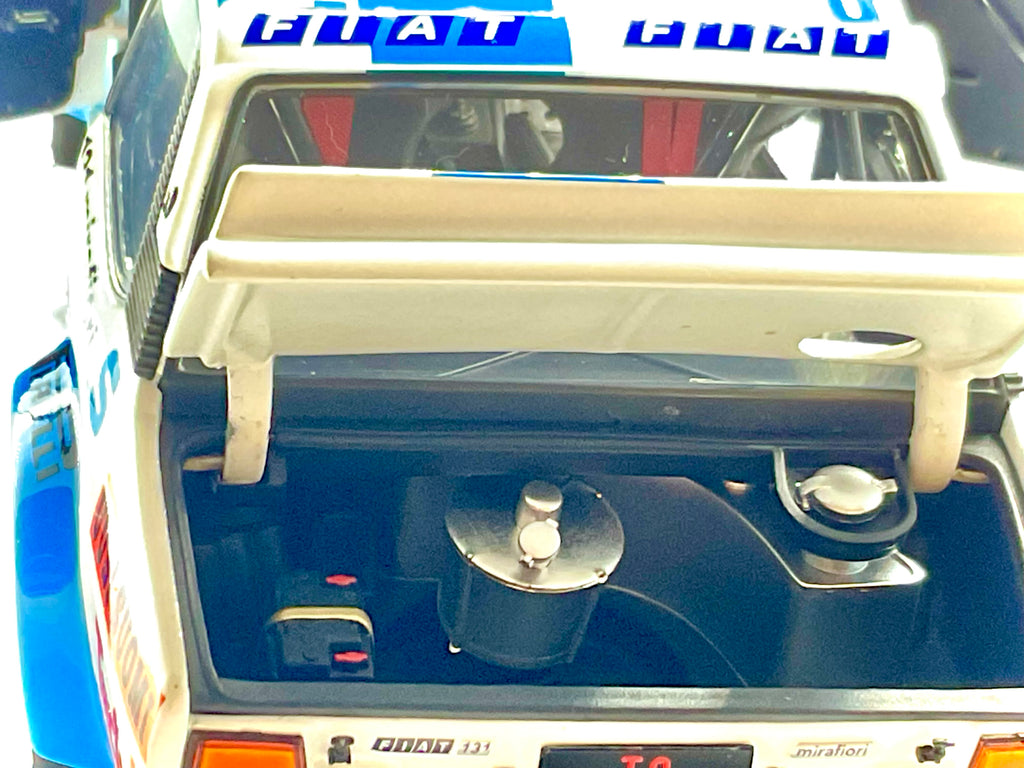 FIAT 131 ABART del 1980 , KYOSHO scala 1/18