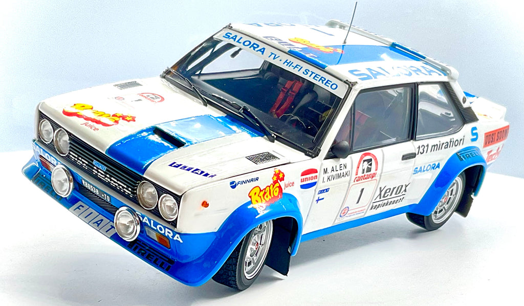 FIAT 131 ABART del 1980 , KYOSHO scala 1/18