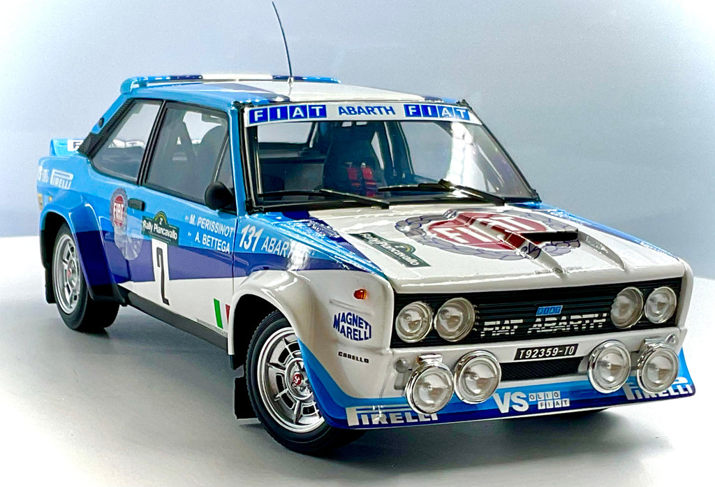 FIAT 131 ABARTH del 1981 , KYOSHO scala 1/18