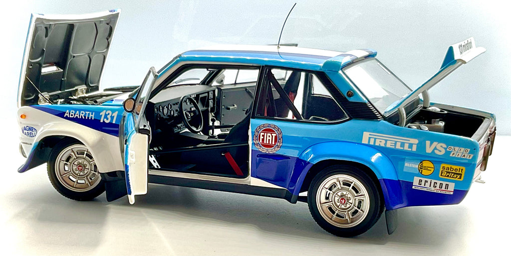 FIAT 131 ABARTH del 1981 , KYOSHO scala 1/18