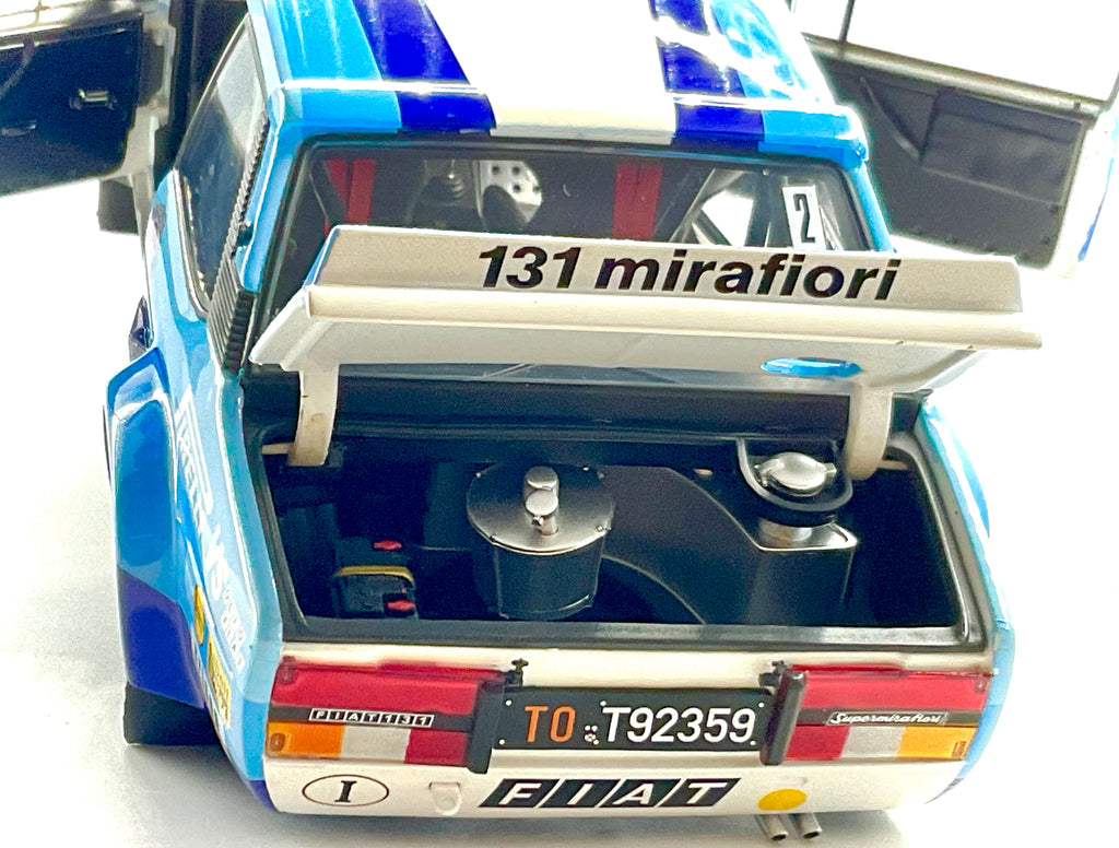 FIAT 131 ABARTH del 1981 , KYOSHO scala 1/18