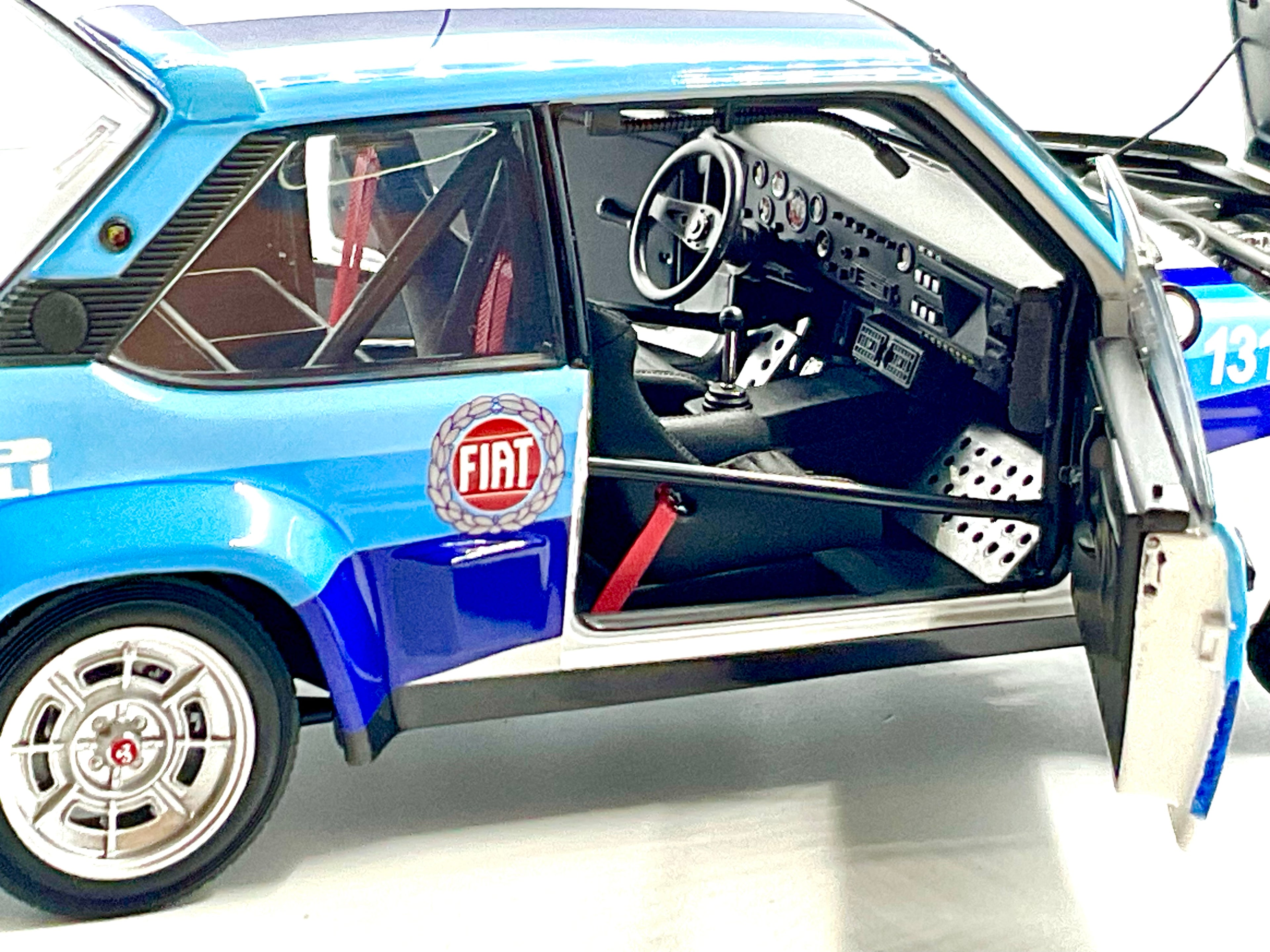 FIAT 131 ABARTH del 1981 , KYOSHO scala 1/18