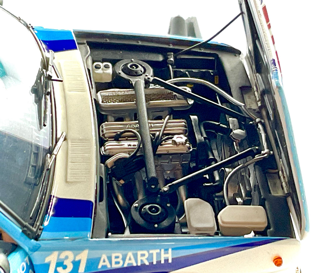 FIAT 131 ABARTH del 1981 , KYOSHO scala 1/18