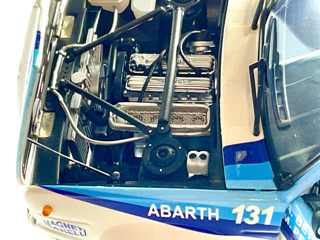 FIAT 131 ABARTH del 1981 , KYOSHO scala 1/18