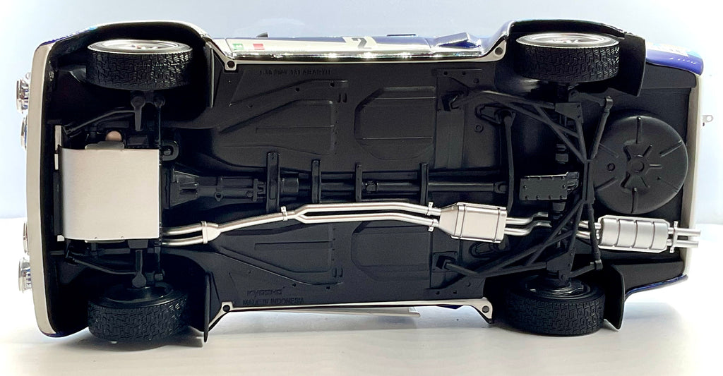 FIAT 131 ABARTH del 1981 , KYOSHO scala 1/18