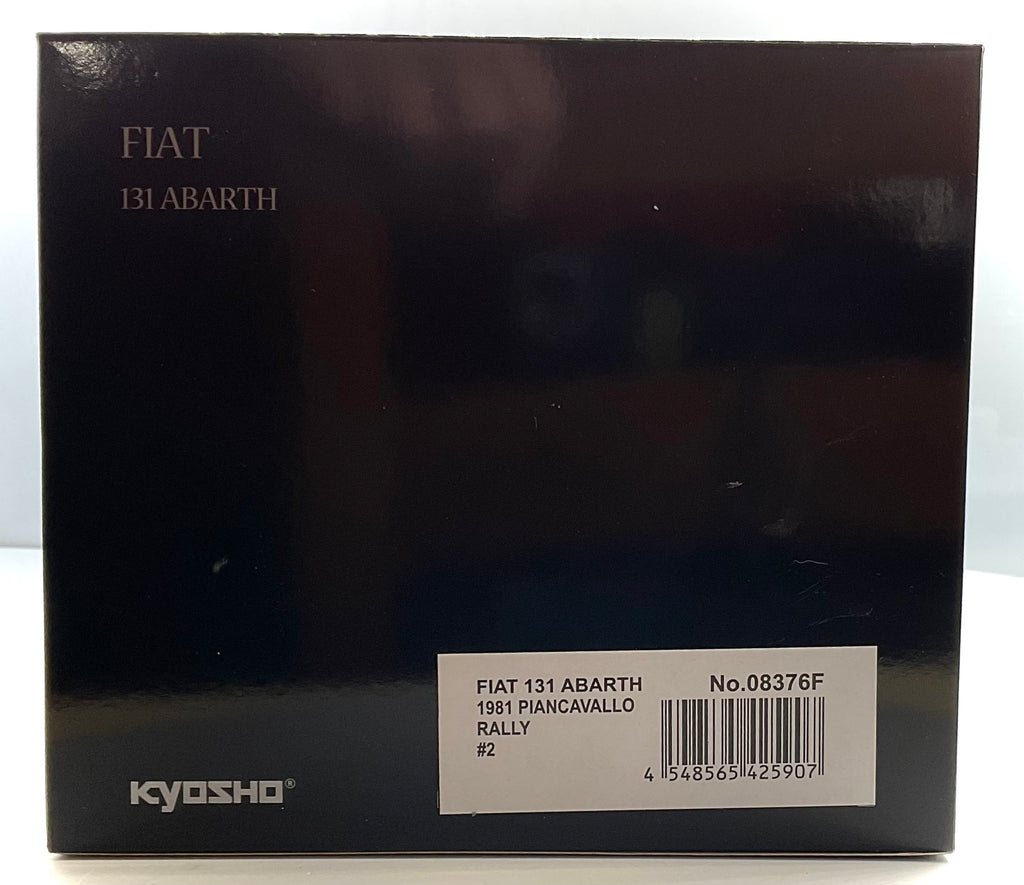 FIAT 131 ABARTH del 1981 , KYOSHO scala 1/18