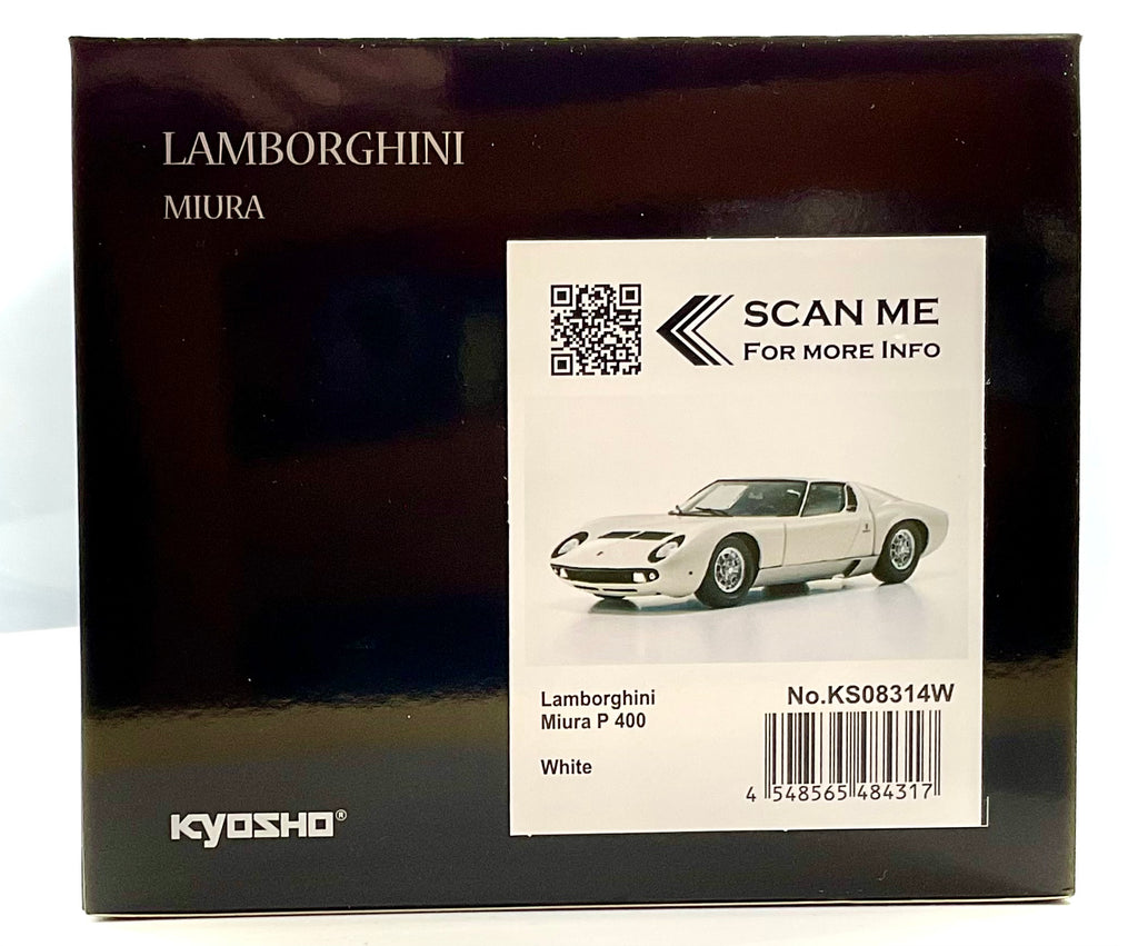 LAMBORGHINI MIURA P400 , KYOSHO scala 1/18