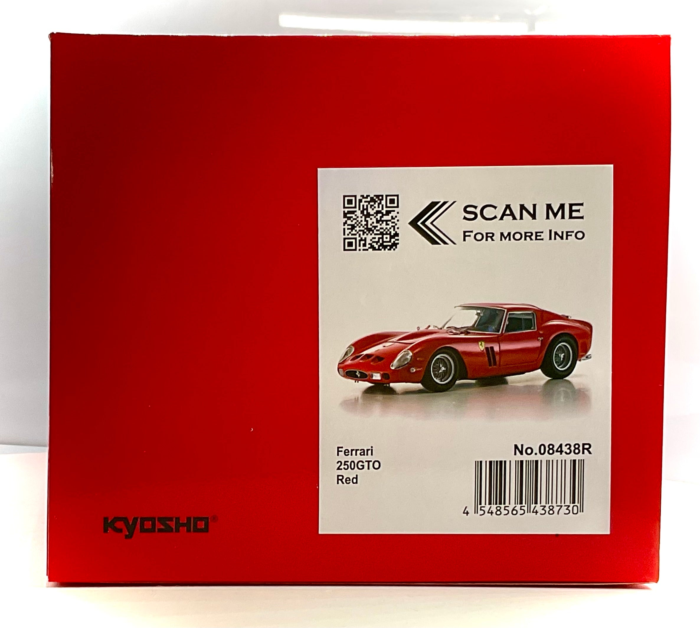 FERRARI 250 GTO , KYOSHO scala 1/18