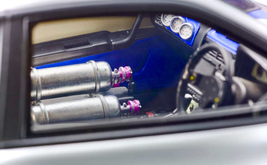 NISSAN SKYLINE R 34 GT-R 2001 , KYOSHO scala 1/12