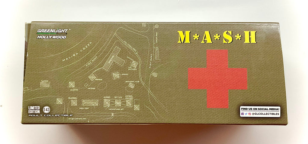 Jeep Willys M38 1950 M*A*S*H 4077th scala 1:43 – Greenlight 86594