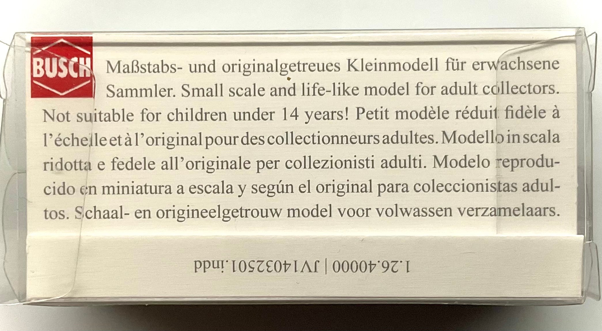 FIAT 500 , BUSCH , scala 1/87 ( H0 )